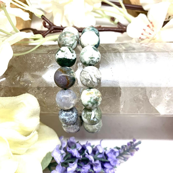 Tree Agate Bracelet – Healing Aura Crystals
